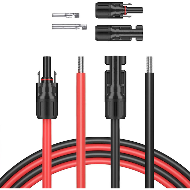 5 ոտնաչափ 10AWG (6 մմ 2) արևային վահանակի մետաղալար